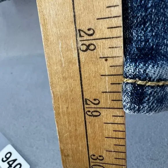 Levi's 529 Jeans Women's 31x30 (12) Blue Curvy Boot Cut Preppy Normcore - Picture 7 of 15